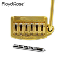Floyd Rose Rail Tail Tremolo Kit Gold for ST Style guitars, Wide RT300W