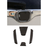 Carbon Fiber ABS Outside Decoration Stickers Cover Trim For Honda CR-V CRV 2016-2019 Car Stylings
