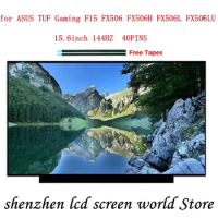 15.6inch 40pins 144Hz Laptop LCD Screen For ASUS TUF Gaming A15 FA506 FX506L TUF506IV F15 TUF566h Display panel