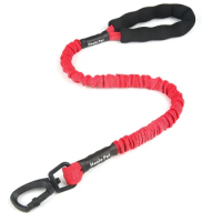 Dog Flexible Leash Cushioning Explosion-proof Buffering Elastic Rope Control Large Fiercely Strong Dog Supplies