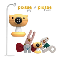 Pixsee Play and Pixsee Friends智慧寶寶攝影機&amp;互動玩具套組｜嬰兒監視器｜監視器【六甲媽咪】