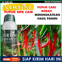 (SIAP KIRIM HARI INI) VERTINE-GROW pupuk cabe merah keiriting terbaik- pupuk cabe merah terampuh pup