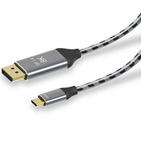 USB-C To Dp 1.4 Cable,Support 8K@60HZ Resolution, Copper Braided DP Cable, Suitable For Macpro Display XDR