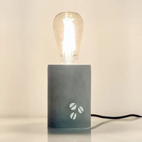 【DeLife光式日常】咖啡豆水泥燈- 附LED復古燈泡