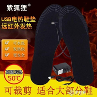 USB插電發熱電加熱鞋墊電暖電熱鞋墊發熱可行走可水洗通用暖 玩物志