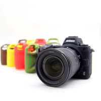 Soft Silicon Armor Skin Case Body Cover Protector for Nikon Z6 II Z7 II Z5 Z6II Z7II Mirrorless Camera Protective Video Bag