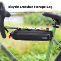 Waterproof Bicycle Triangle Bag Large Capacity Bicycle Frame Bag Bike Under Tube Bag