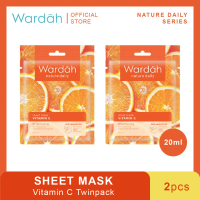 [Buy 1 Get 1] Wardah Nature Daily Sheet Mask Vitamin C 20 ml