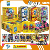 Panini 2026 FIFA 365 football trading cards, authentic tin version, with signatures of Messi, Mbappe