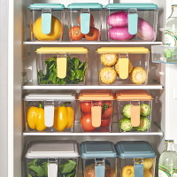 廚房冰箱收納盒食品級保鮮盒專用儲物盒冷凍儲存蔬菜整理神器食物