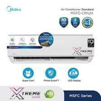 AC MIDEA 1.5 PK Standard MSAF12CRN2X / MSAF-12CRN2X 1000 WATT FREON R32 MDN
