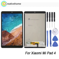 8 inch TFT LCD Screen Display For Xiaomi Mi Pad 4 Tablet Touch Screen with Digitizer Full Assembly Replacement