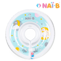 【韓國奈比】新版嬰兒游泳脖圈。三色可選(安全舒適的玩水體驗)