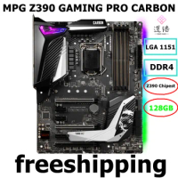 For MSI MPG Z390 GAMING PRO CARBON Motherboard 128GB LGA 1151 DDR4 ATX Z390 Mainboard 100% Tested Fully Work