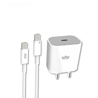ชุดหัวชาร์จ 20W พร้อมสาย C to C (WC-3261C) สีขาว