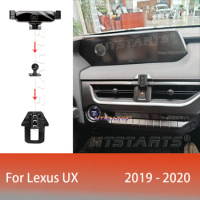 Car Phone Holder Mobile Mount Stand For Lexus UX 2009-2021 Adjustable GPS Navigation Bracket Car Lnterior Accessories