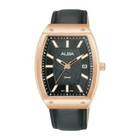 Jam Tangan Alba Pria AG8M81 AG8M84 AG8N19 AG8N21 AG8N23 Original Garansi Resmi LEATHER BLACK RG