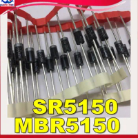 Free shipping 30pcs/lot Schottky 5A 150V SB5150 MBR5150 SR5150 new original