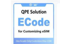 qpe esim code for customizing eSIM QR F​or Iphone12 to 15promax