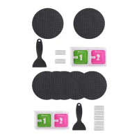 Strong Trampoline Repair Patches 4 inch Durable Net Repair Hole Cover Tool for Inflatable Toys Trampoline Mattress Sports Tent