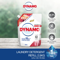 DYNAMO Laundry Detergent EAU DE Rose 2.5kg Refill