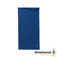 官方直營 Smartwool 美麗諾羊毛植物染素色頸套 靛藍 美麗諾羊毛 保暖 圍脖 羊毛圍巾