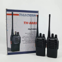 HT Walkie Talkie UHF Radio Handy Talkie - TH-888S Antena