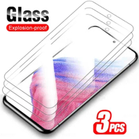 3Pcs Tempered Glass For Samsung Galaxy A12 A20S A24 F02S F12 F54 Screen Protector For M12 M13 M32 M54 5G