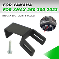 For YAMAHA XMAX 300 X-MAX 250 XMAX300 XMAX250 2023 Accessories Spotlight Bracket Holder Spot Light Fog Lights Mount Lamp Support
