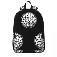White Rip Curl Wet Suits Backpacks Student Book bag Shoulder Bag Laptop Rucksack Fashion Travel Rucksack Children School Bag