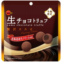 大賀屋 日本製 北日本 冬季限定 北海道奶油生巧克力 松露豪華可可 贅沢可可 BOURBON 50g J00053231