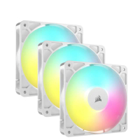 【CORSAIR 海盜船】RS120 ARGB機殼風扇_白*3