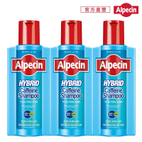 【Alpecin】雙動力咖啡因洗髮露375ml(3入組)