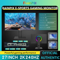 27 inch 240Hz monitor 2K Pc gamer QHD IPS desktop computers gaming PC 1ms Response time HDR400 TYPE-C HDMI DP monitor for pc.