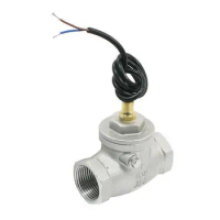 SEN-DB25 70W 50L/Min 1PT In-line Adjustable Water Flow Sensor Switch Flowmeter