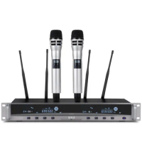 High quality UHF wireless microphone system dynamic handheld wireless microphone 1800 m outdoor stage performance microphone