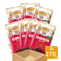 伯朗咖啡 伯朗二合一曼特寧風味無糖-270入/箱(45入*6包)