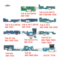 For Samsung Tab A8.0 10.1 10.5 S2 S3 9.7 S5e 6 A7 Lite Active Pro USB Charger Port Jack Dock Connector Charging Board Flex Cable