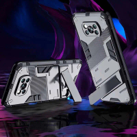 เคสแข็งกันกระแทก, สำหรับ Realme 7Pro, 8, 8i, 8Pro, 9, 9Pro Plus, 9i, การออกแบบเกราะไฮบริด, ที่วางขาต