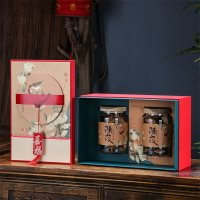 高档茶叶包装盒大容量陈皮玻璃储存罐密封罐小青柑伴手礼品盒