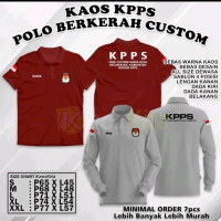 Kaos Kerah Polo KPPS/PTPS/PPS Free Nama Desa + Nama Sendiri Bisa Custom Gambar Lengan Panjang Pendek