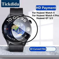 3D Film For Huawei Watch GT 4 3 46mm GT3 Pro 41mm GT2 GT 3 SE 2 4 Pro Full Cover Soft Film Screen Protector Not Tempered glass