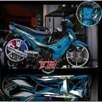 Tem Wave ZX bản chuẩn phối đủ màu- chất liệu Decal 3 lớp