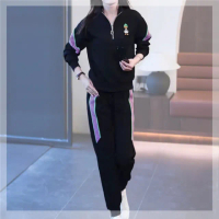 【ONEY 歐妮】★束腳褲運動服衛衣休閒兩件套(套裝/休閒/女裝)