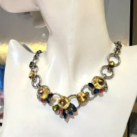 Crystal Necklace High Quality C1732 51cm