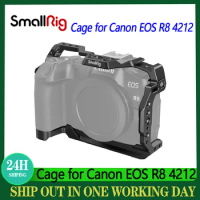 SmallRig 4211 Foldable L-Bracket 4212 Camera Cage For Canon EOS R8 4213 Vlogging Tripod Kit 4214 Camera Cage For Canon EOS R50