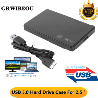 2.5นิ้ว HDD SSD Case USB3.0ไปยัง SATA Hard Disk  5Gbps SD Disk Case HDD External Hard Drive Enclosure สำหรับโน้ตบุ๊คเดสก์ท็อป PC
