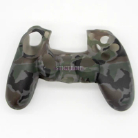 By DHL Or FedEx 200pcs/lot Silicone Camouflage Protective Skin Cover Case For Sony PS4 PS4 Pro Slim Controller
