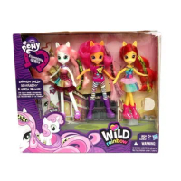 Hasbro My Little Pony Dolls Apple Bloom Action Figures Movie Peripheral Model Toys Kids Gifts