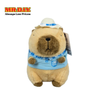 MR.D.I.Y ตุ๊กตาคาปิบาร่า สวมหมวกและเสื้อเชิ้ต ขนาด 23 ซม.